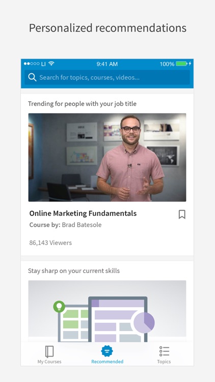 LinkedIn Learning: Online Courses to Learn Skills screenshot-0