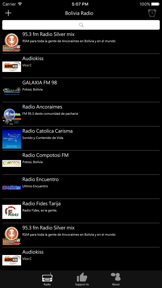 Bolivian Radio screenshot