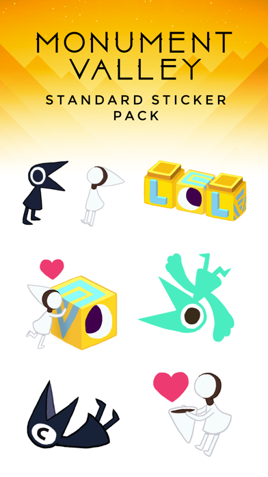 Monument Valley Stickersのおすすめ画像1