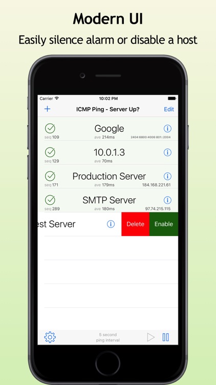 ICMP Ping - Servers up?