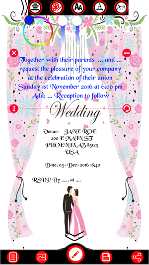 Wedding Invitation Cards Maker(圖3)-速報App