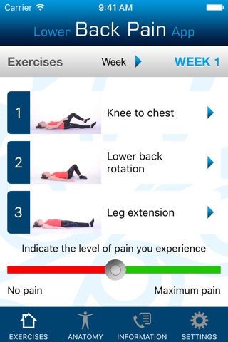 Lage Rugpijn App screenshot 3
