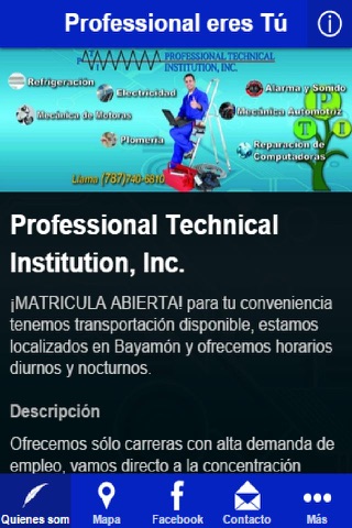 Professional Technical Institution, Inc. screenshot 2