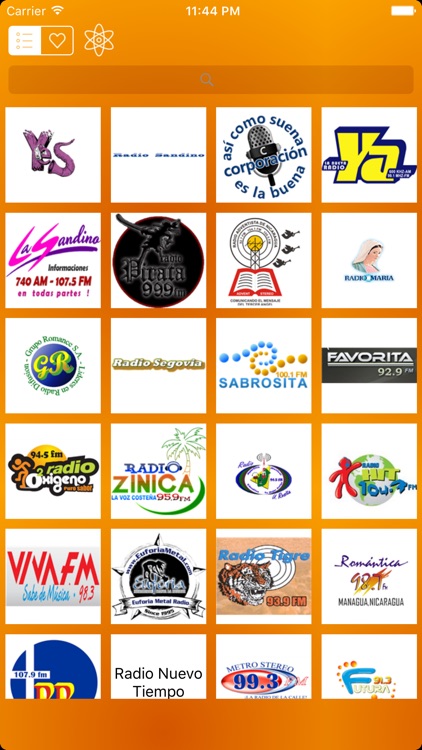 Radios de Nicaragua - Music Player