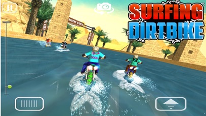 Surfing Dirt Bike - Dirt Bike Jetski Racing Games Screenshot 4