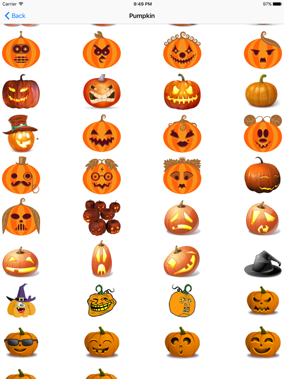 Screenshot #4 pour Zombie Emoji Horrible Troll Faces Spooky Emoticons