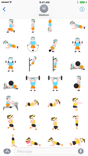 Workoutmoji - Workout Emojis and Stickers(圖3)-速報App