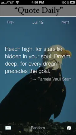 Quote Daily: Inspiration for Goals and Resolutions iPhone image 1
