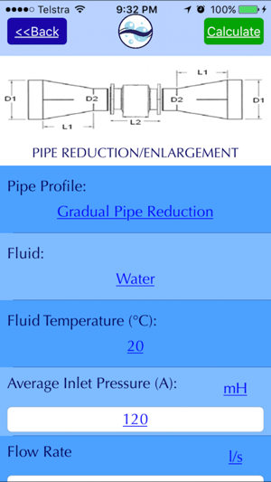 Pipe Headloss by Water Toolbox(圖3)-速報App