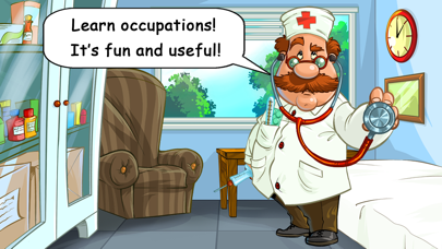 Professions for Toddlers - Kids Educational Game Screenshot on iOS