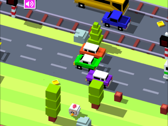 小鸡过路——最搞笑紧张惊险马路游戏！