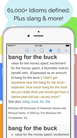 Idioms and Slang Dictionary - Word History & More(圖1)-速報App