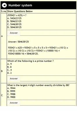 Game screenshot Aptitude Notes hack