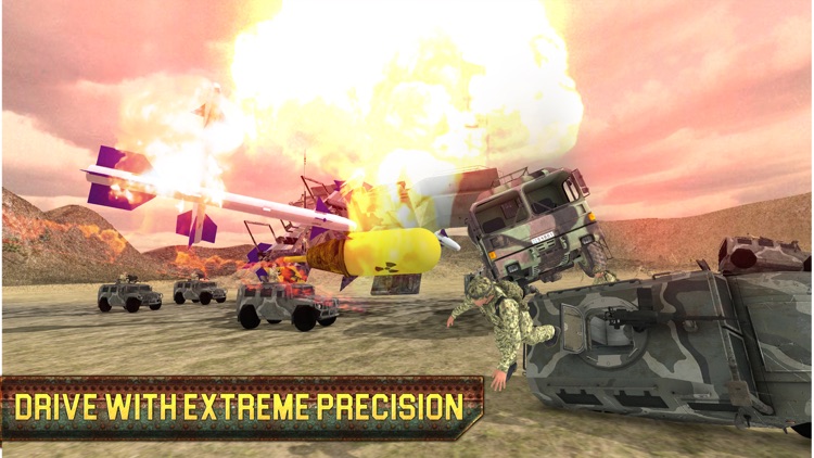 Nuclear Bomb Transport Truck & Trucker Driver Game screenshot-3