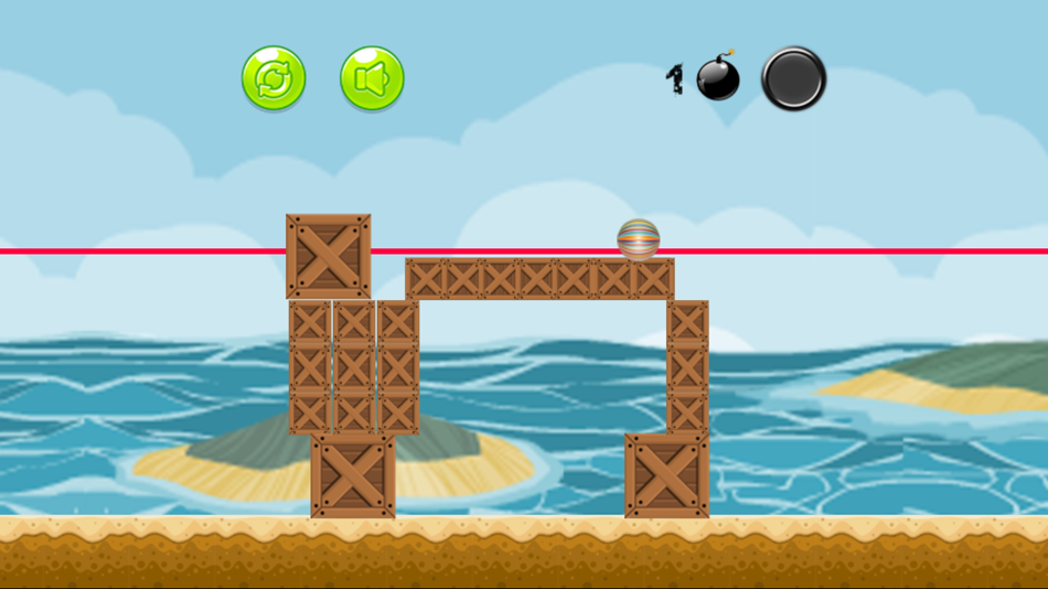 #1. Bomb Block Dude (iOS) 由: Alongkorn Wongvisate