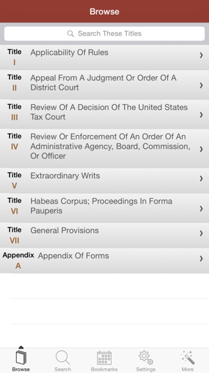 Federal Rules of Appellate(圖3)-速報App