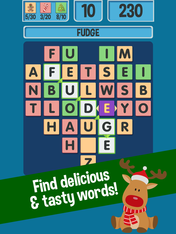 Screenshot #6 pour Winter Words: Christmas Cookies