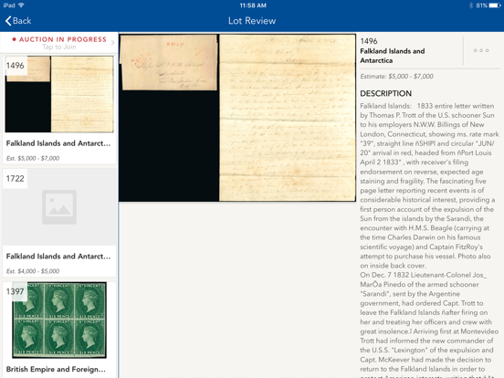 Screenshot #6 pour Grosvenor Auctions