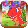 2nd Grade Dinosaur Color Quiz Game Book For Kids