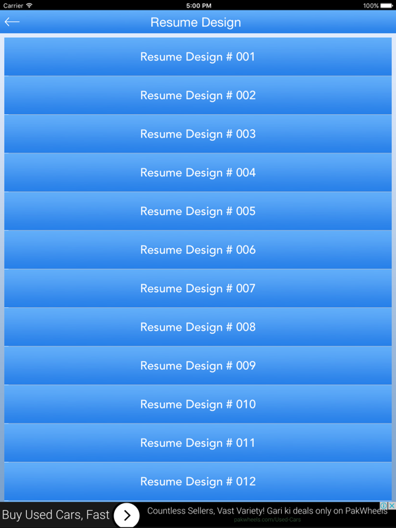 Screenshot #6 pour Comment faire pour créer un CV - Resume Conception