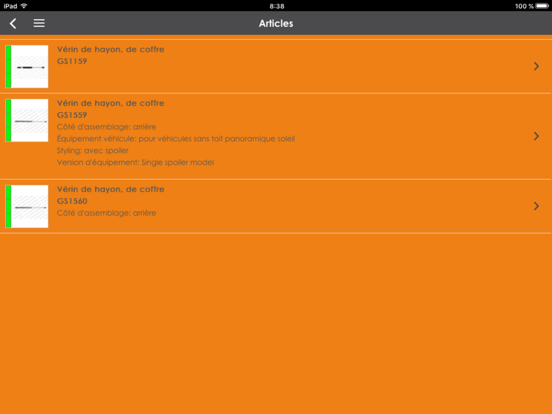 Screenshot #5 pour ROC Catalogue