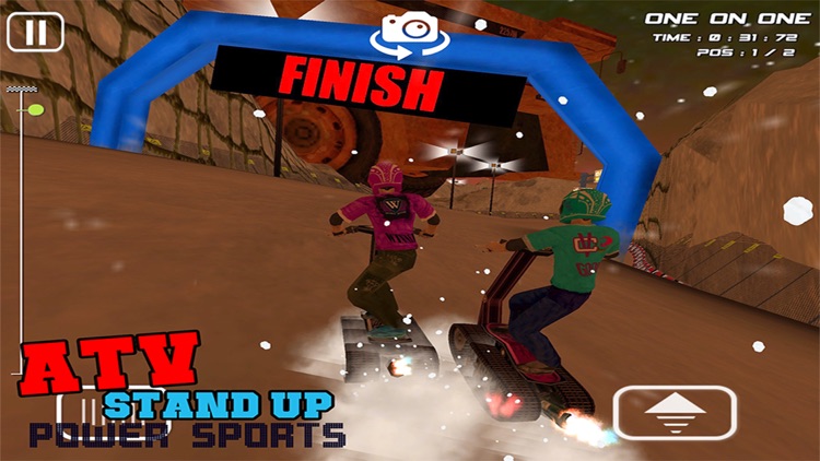 ATV STAND UP POWER SPORTS - DIRT BIKE RACING GAME