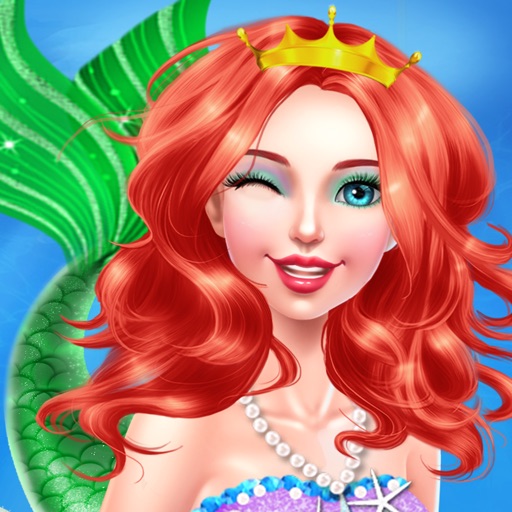 Mermaid Princess Salon - Ocean Makeup & Dress Up Icon