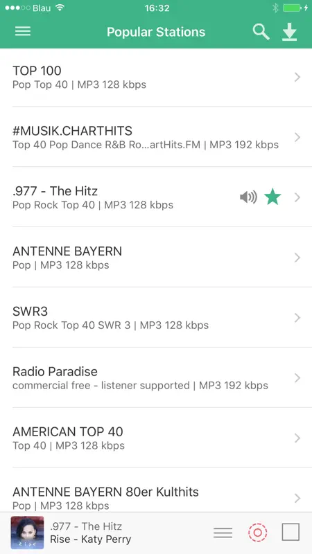 SonicWeb Internet Radio Player screenshot 2 of 5