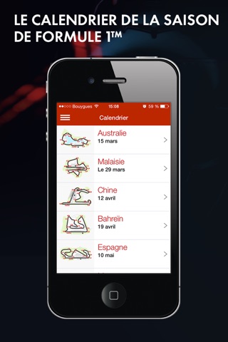 Canal F1 App screenshot 3