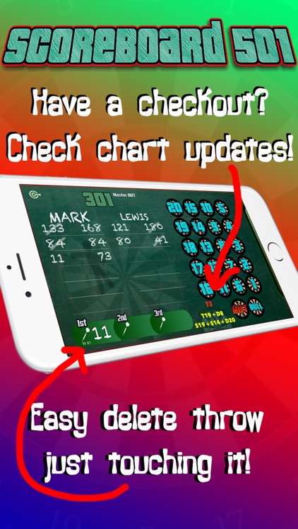 Darts Scorekeeper 501 x01 screenshot-3