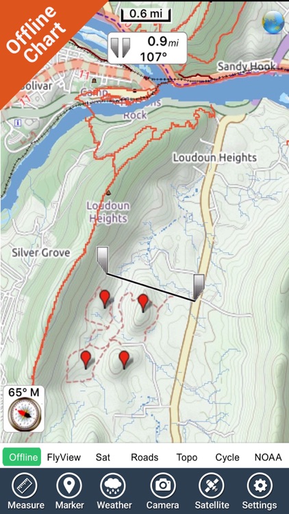 Harpers Ferry National Park - GPS Map Navigator