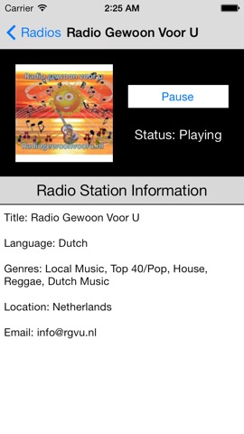 Netherlands Radio Live Player (Nederland / Dutch)のおすすめ画像5