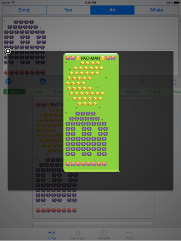 Screenshot #4 pour Emoji Keyboard Emoticons Art