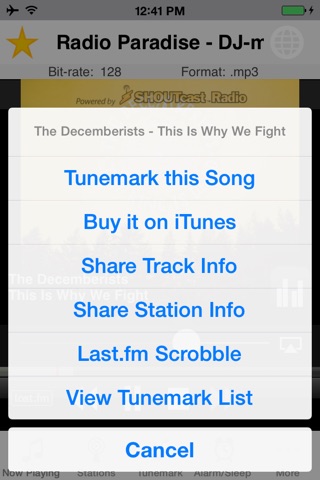 Tunemark Radio screenshot 4