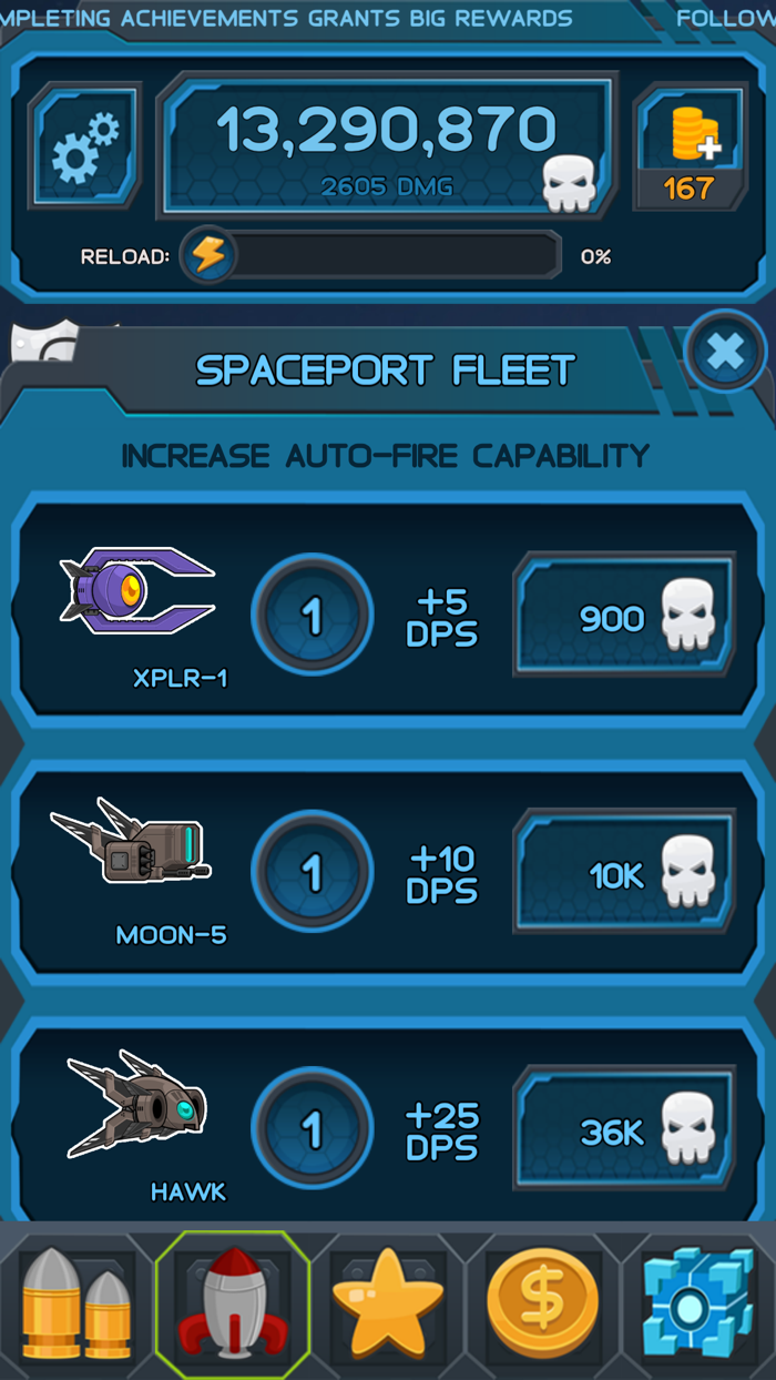 Space Clicker - Shooter Idle Clicker Game