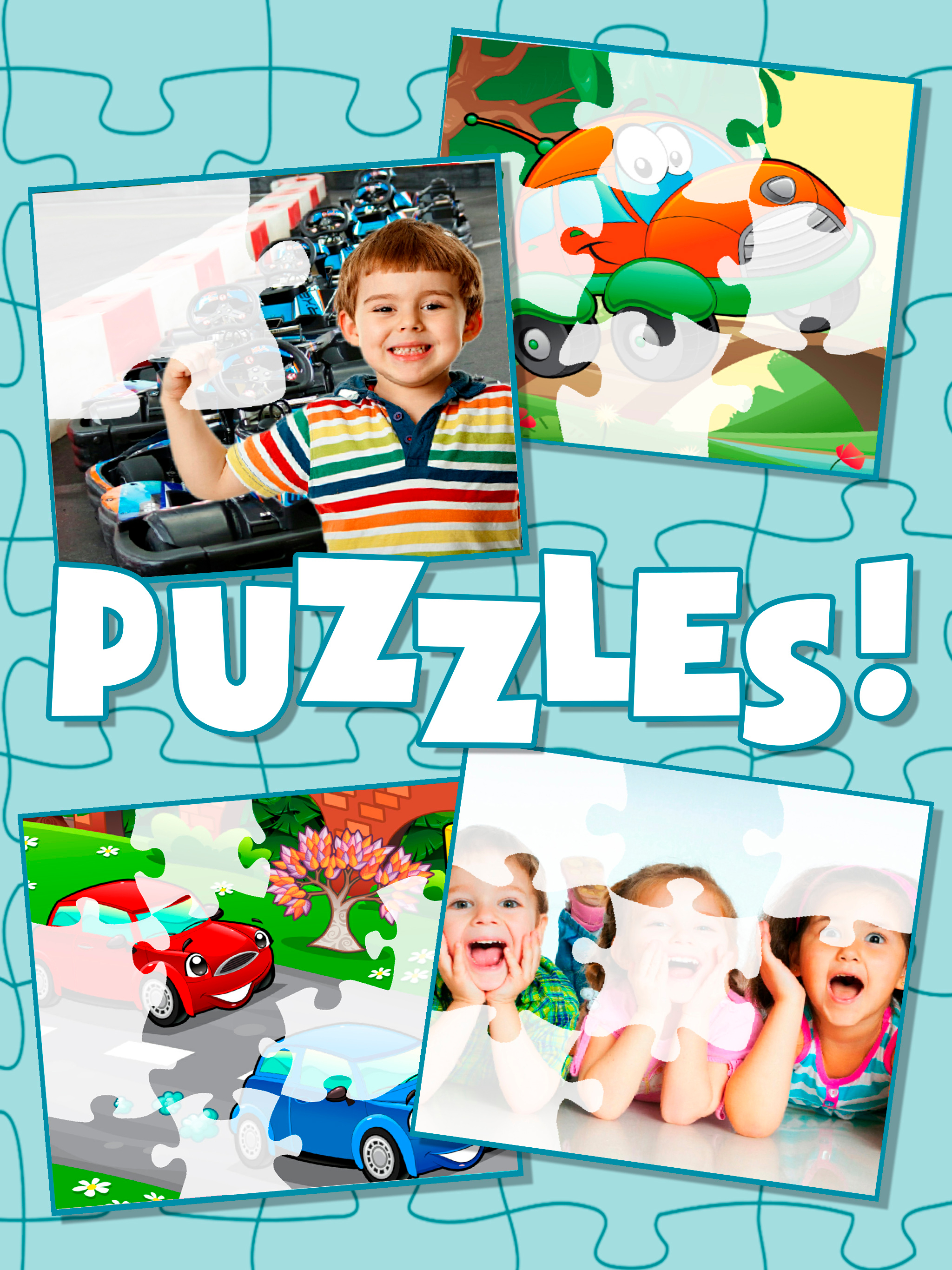 Slide Magic Puzzle & Photos - Cars Sliding Block