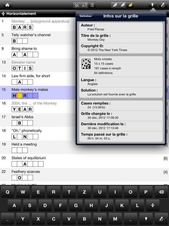 iCroisés Mots croisés fléchésのおすすめ画像4