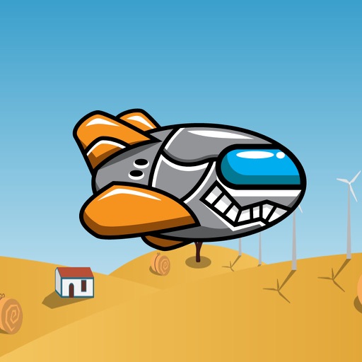 Spaceship Racer: Desert Ship iOS App