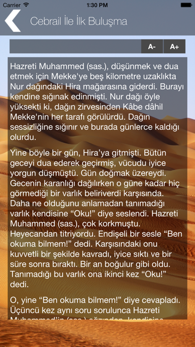 How to cancel & delete Hz Muhammedin Hayati from iphone & ipad 1