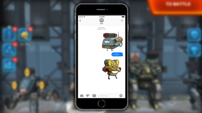 Screenshot #2 pour War Robots Stickers