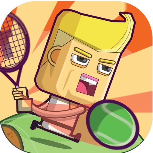 Tennis Legend-Stick Trump Funny Icon