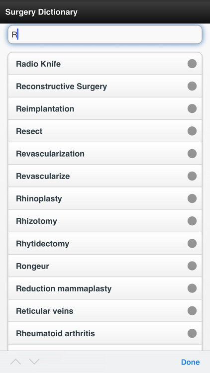 Surgery Dictionary Offline