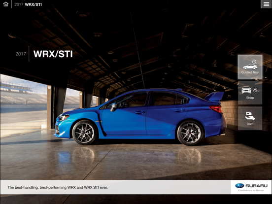 Screenshot #4 pour Official 2017 Subaru WRX & WRX STI Guided Tour App
