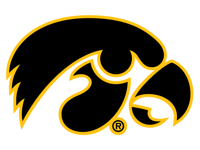 University of Iowa Stickers for iMessage