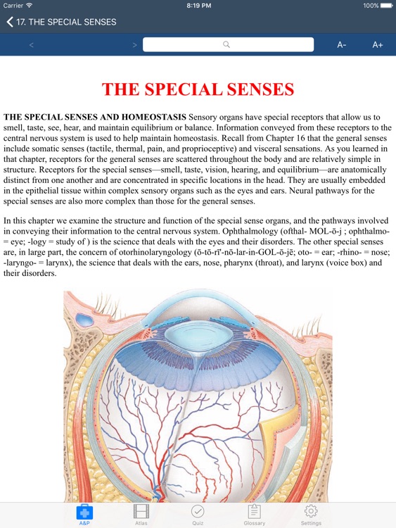 Fundamental of Anatomy and Physiology