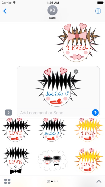 True Love Forever emoji stickers - Miss you always screenshot-3