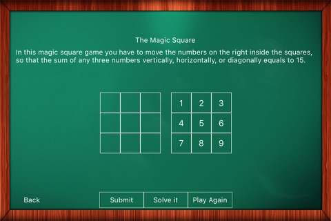 Math Game: The Magic Square (Ad Free) screenshot 2