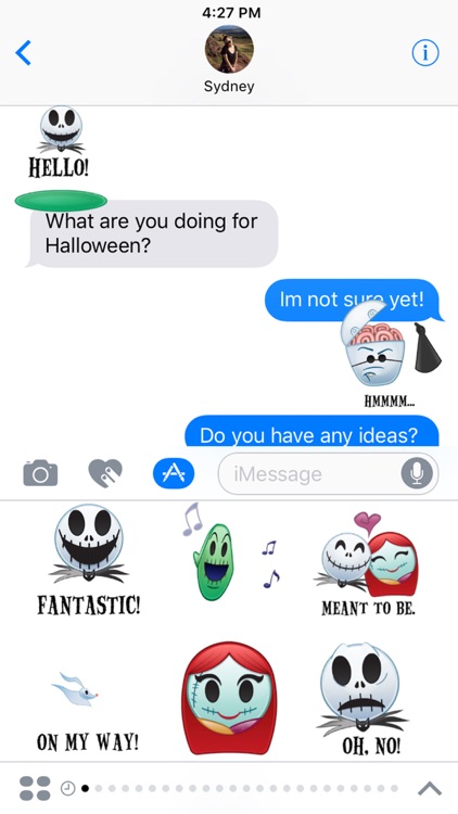 Disney Stickers: The Nightmare Before Christmas
