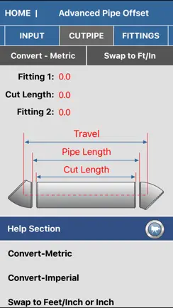 Pipe Fitter Calculator iPhone image 3