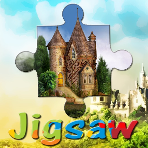 Fantasy Castles Jigsaw Images Puzzle For Toddlers